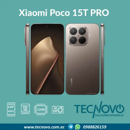 Celular Xiaomi Poco 15T PRO 12GB/256GB