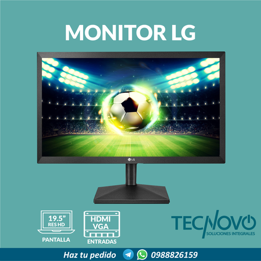 Monitor LG 20MK40L 19.5" HD