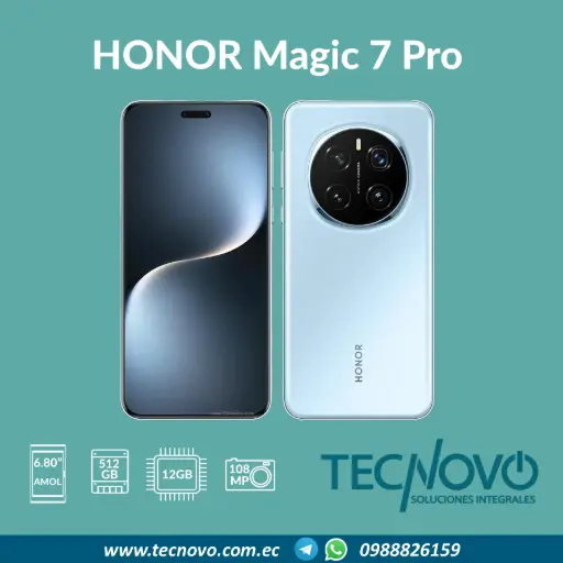 Celular HONOR Magic 7 Pro 12GB/512GB