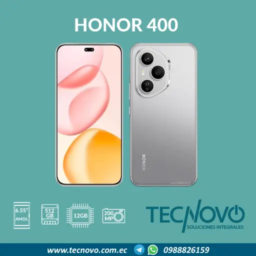 Celular HONOR 400 12GB/512GB
