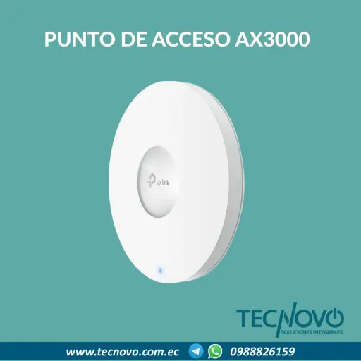 Access Point TP-LINK EAP653 Wi-Fi 6 Montaje en techo AX3000
