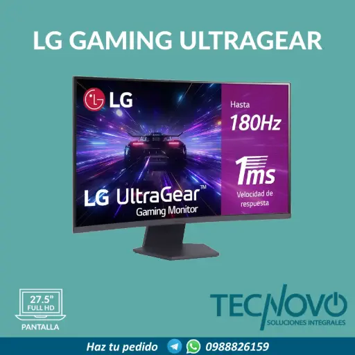 MONITOR LG GAMING ULTRAGEAR 27" IPS QHD