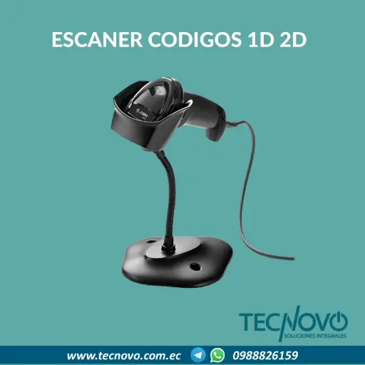 Escáner de Mano Zebra DS2208 2D, 1D USB