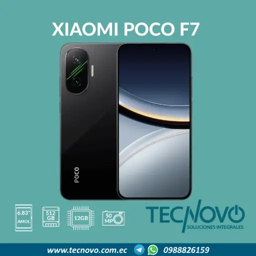 Celular Xiaomi Poco F7 12GB/512GB