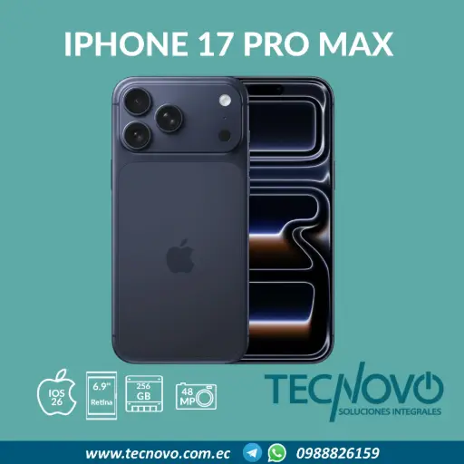 Celular Apple Iphone 17 Pro Max 256GB