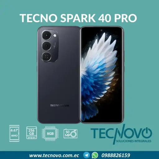 Celular TECNO Spark 40 Pro 8GB / 256GB