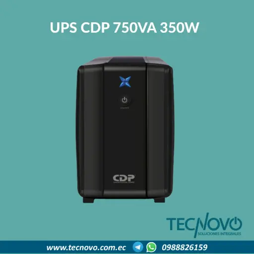 UPS CDP R-UPR758 INTERACTIVO 750VA-350W 8 tomas 5-15R