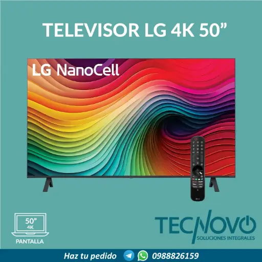 Televisor LG UHD Nano Cell Thinq-Magic 4K 50"