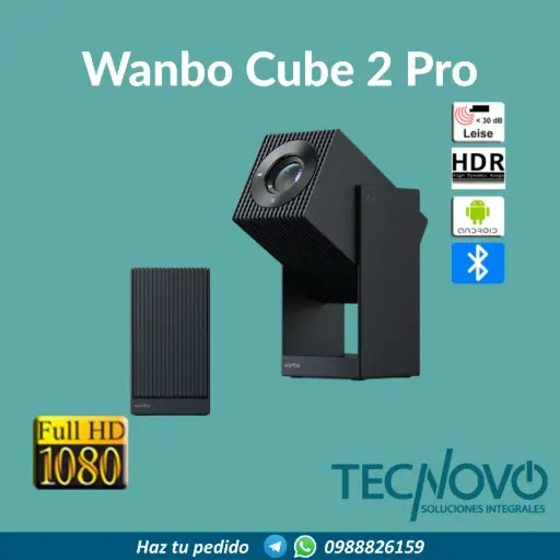 Proyector Portable Wanbo Cube 2 Pro
