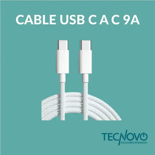 Cable USB tipo C a C Infinityx 9A Fast Charging