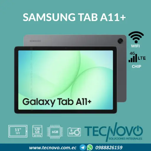  TABLET SAMSUNG A11 Plus 6GB 128GB 11" LTE