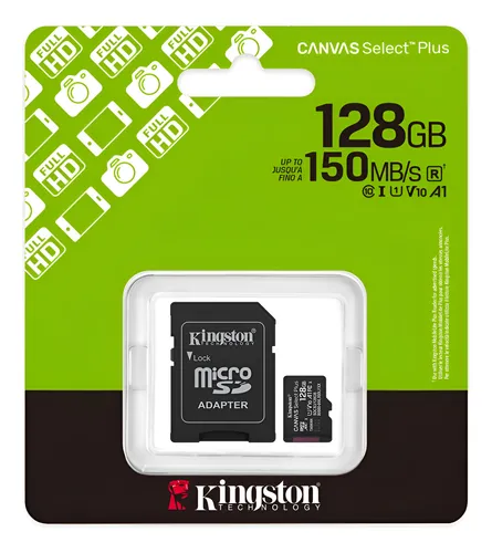 Memoria SD 128GB KINGSTON Canvas Select Plus Gen3