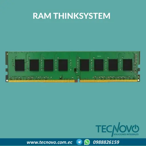 Memoria RAM Lenovo ThinkSystem 32GB 2RX8PC5-640016Gb