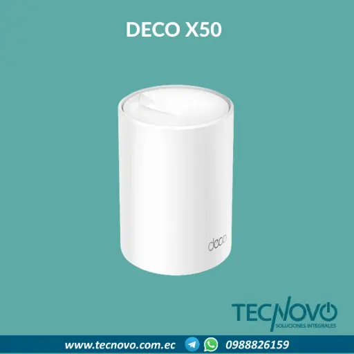 Sistema WIFI MESH AX3000 1 DECO X50 