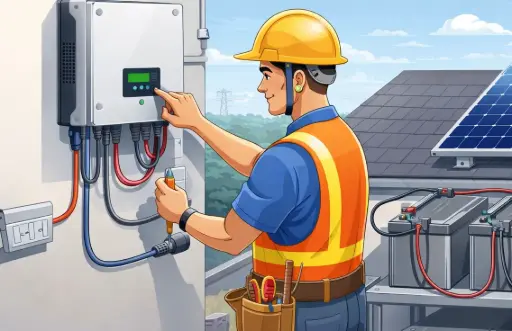 Instalación, montaje y configuración de sistema de paneles solares