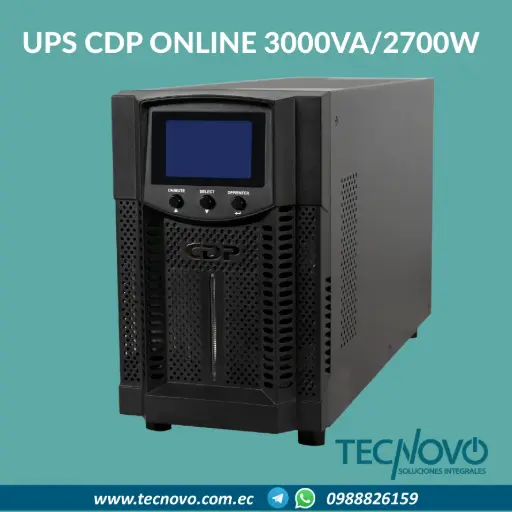 UPS CDP Online Torre UPO11-3 3000VA/2700W