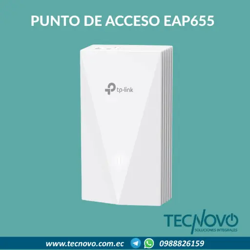 Access Point TP-LINK EAP655-WALL Wi-Fi 6 AX3000