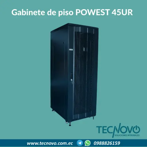 Gabinete de piso POWEST 45UR  80x100 