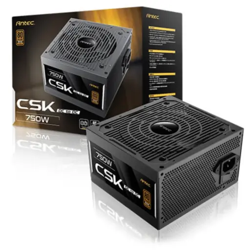 Fuente de poder ANTEC CSK750DC 750W 80 PLUS BRONCE