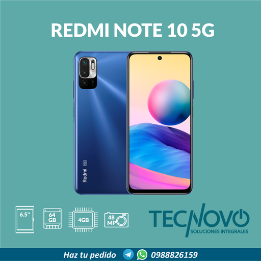 Celular Xiaomi Note 10 4GB/64GB 5G