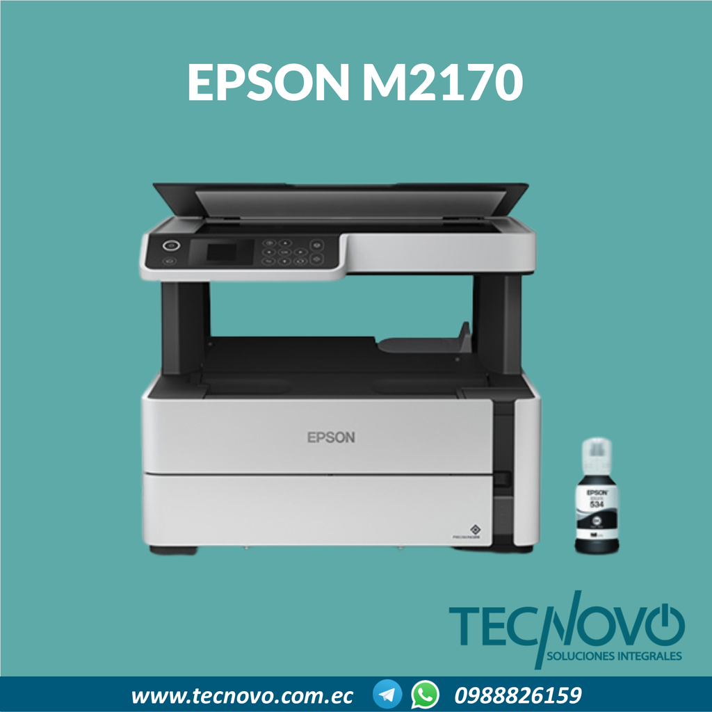 Impresora EPSON M2170 Multifunción WIFI B/N Dúplex | TECNOVO SOLUCIONES ...