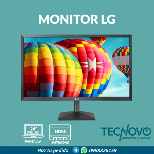 Monitor LG 24MK430H Full HD 24"