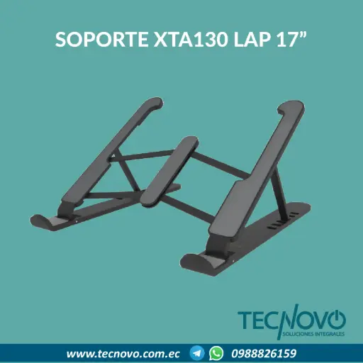 Soporte XTECH XTA130 para laptop hasta 17"