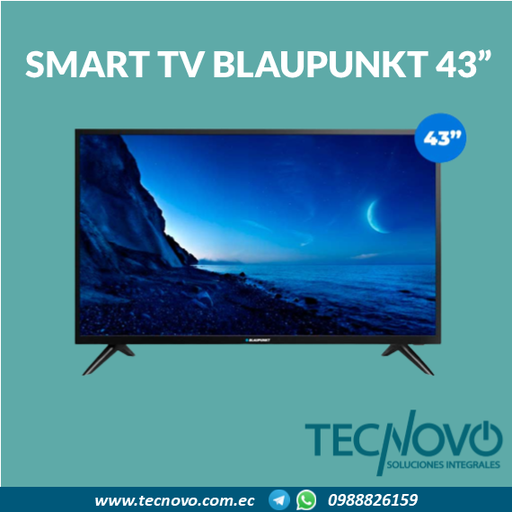 Televisor BLAUPUNKT LED 43" Linux