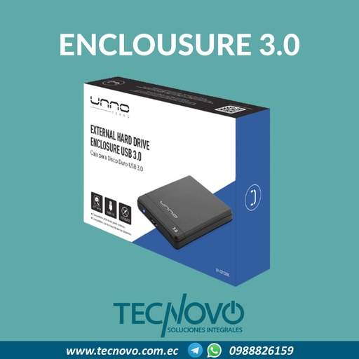 Enclosure UNNO EN3213BK Externo