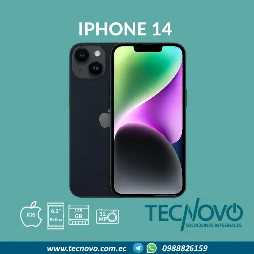 Celular Apple Iphone 14 128GB eSIM