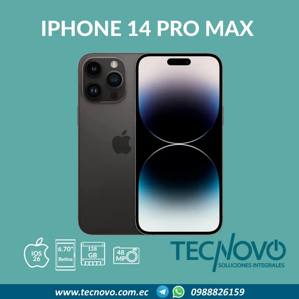 Celular Apple IPhone 14 Pro Max 128GB eSIM (OPEN BOX)